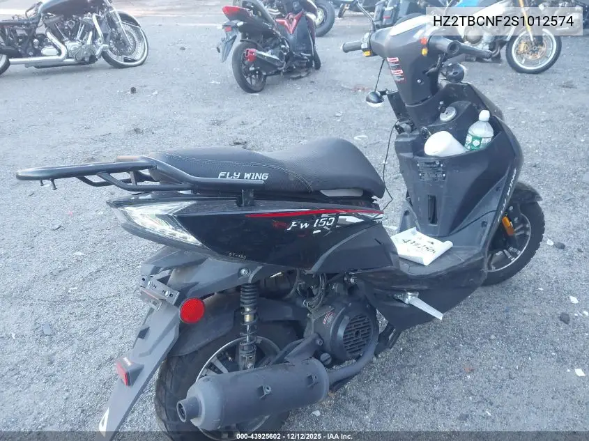 HZ2TBCNF2S1012574 2025 Tztc Scooter