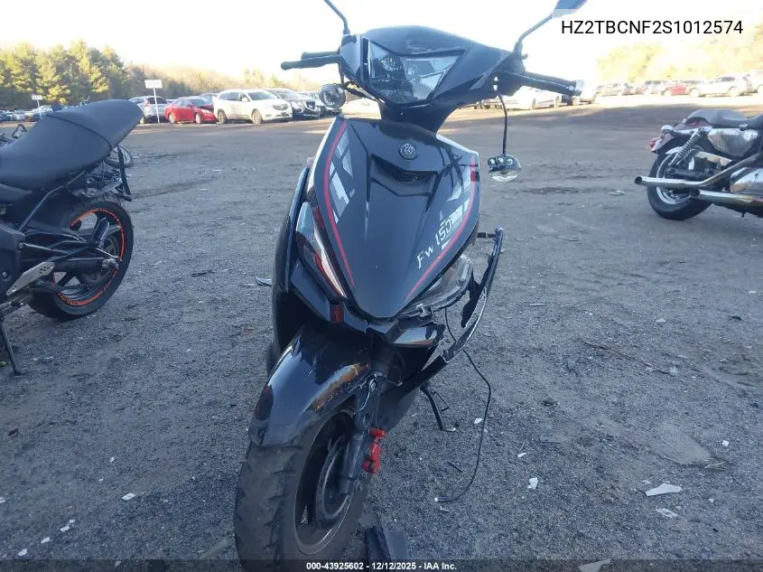 HZ2TBCNF2S1012574 2025 Tztc Scooter