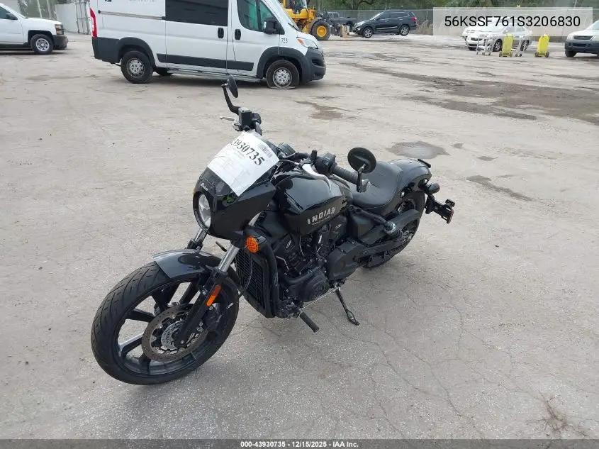 56KSSF761S3206830 2025 Indian Motorcycle Co. Sport Scout Limited +Tech