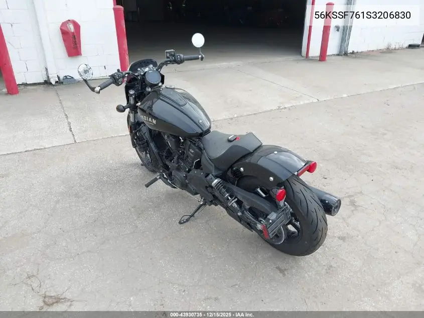 56KSSF761S3206830 2025 Indian Motorcycle Co. Sport Scout Limited +Tech