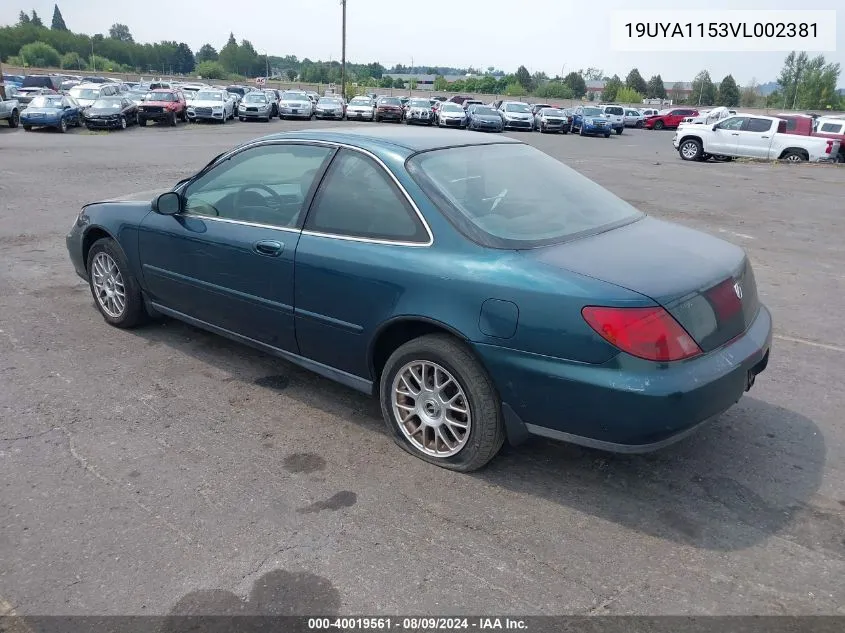 19UYA1153VL002381 1997 Acura Cl 2.2