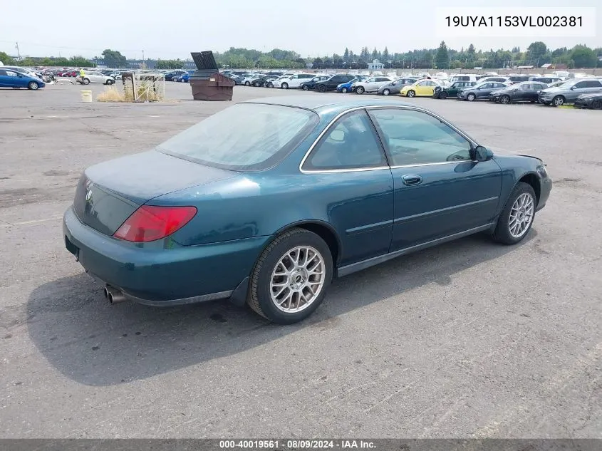 19UYA1153VL002381 1997 Acura Cl 2.2