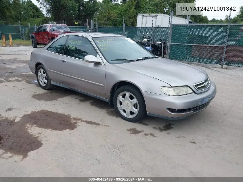 19UYA1242VL001342 1997 Acura Cl 2.2