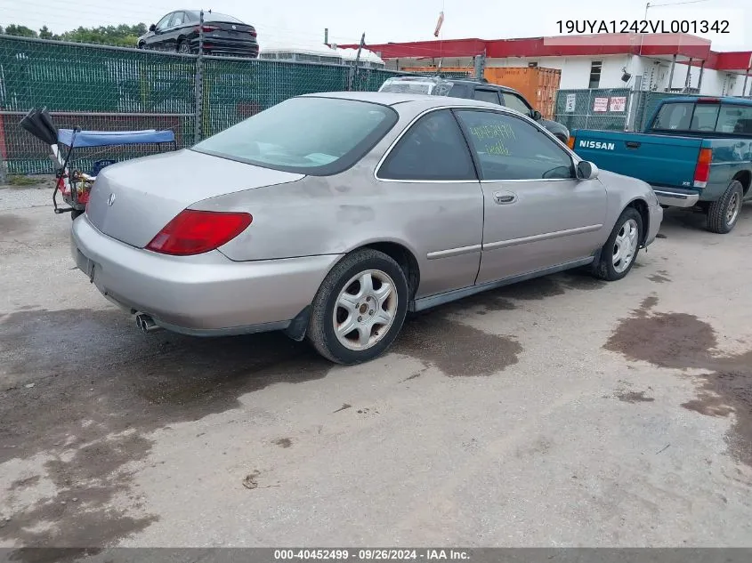 19UYA1242VL001342 1997 Acura Cl 2.2