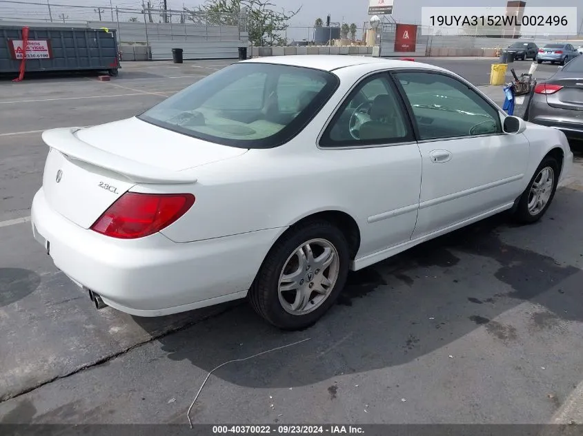 19UYA3152WL002496 1998 Acura 2.3Cl