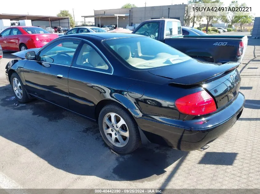 19UYA42491A020221 2001 Acura Cl 3.2