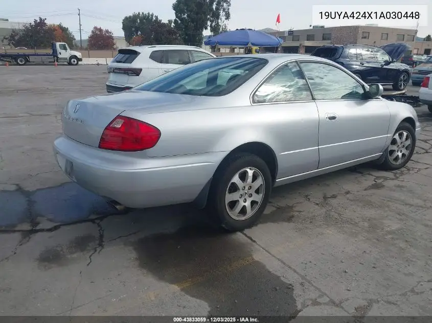 19UYA424X1A030448 2001 Acura Cl 3.2
