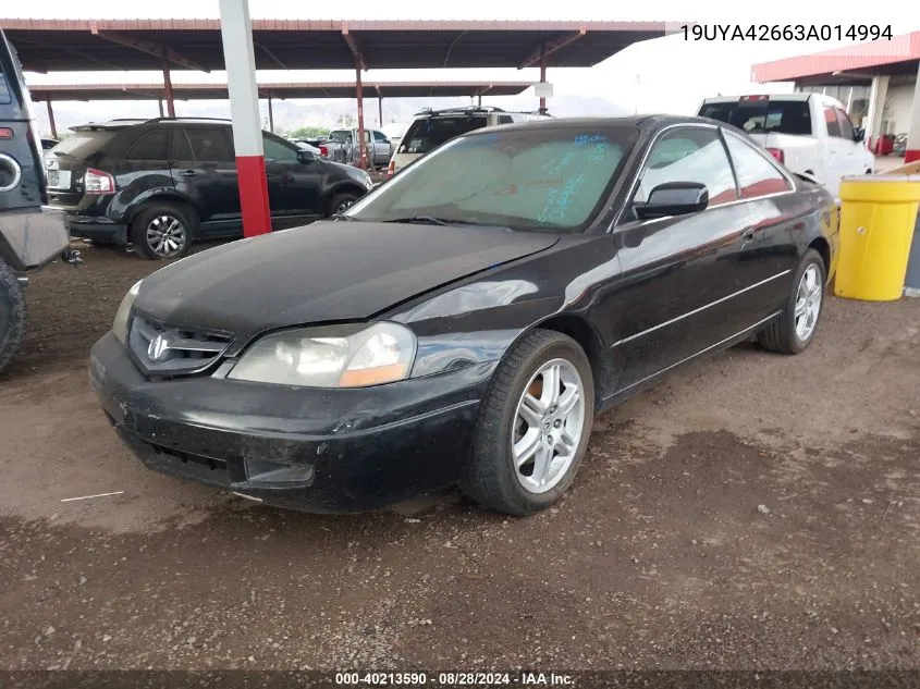 19UYA42663A014994 2003 Acura Cl 3.2 Type S Automatic