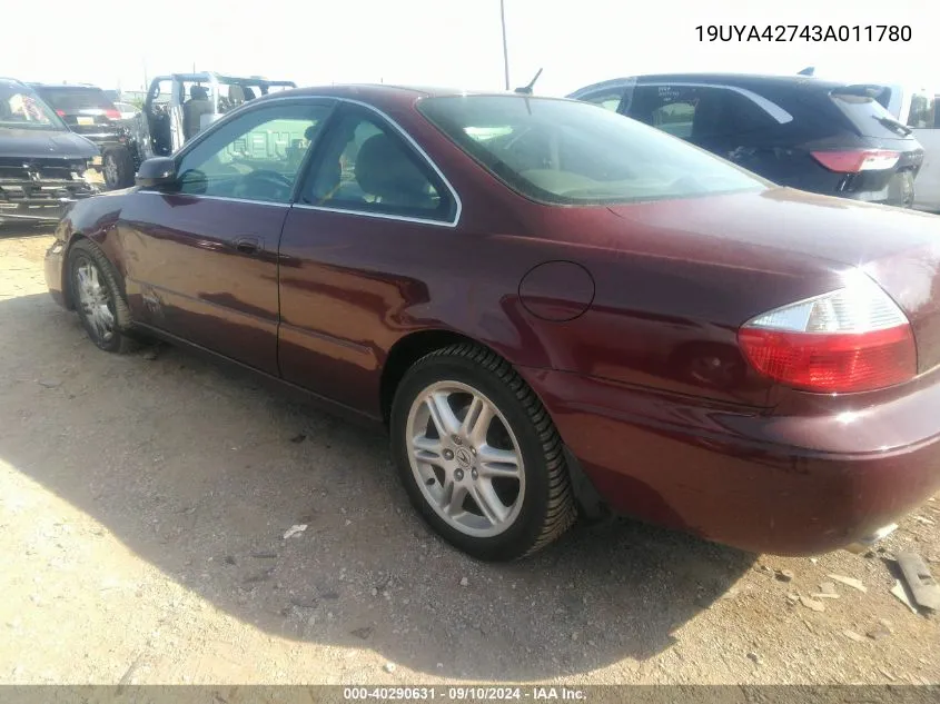 19UYA42743A011780 2003 Acura 3.2Cl Type-S