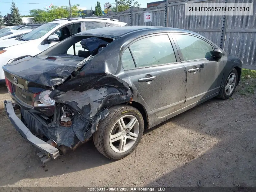 2HHFD56578H201610 2008 Acura Csx