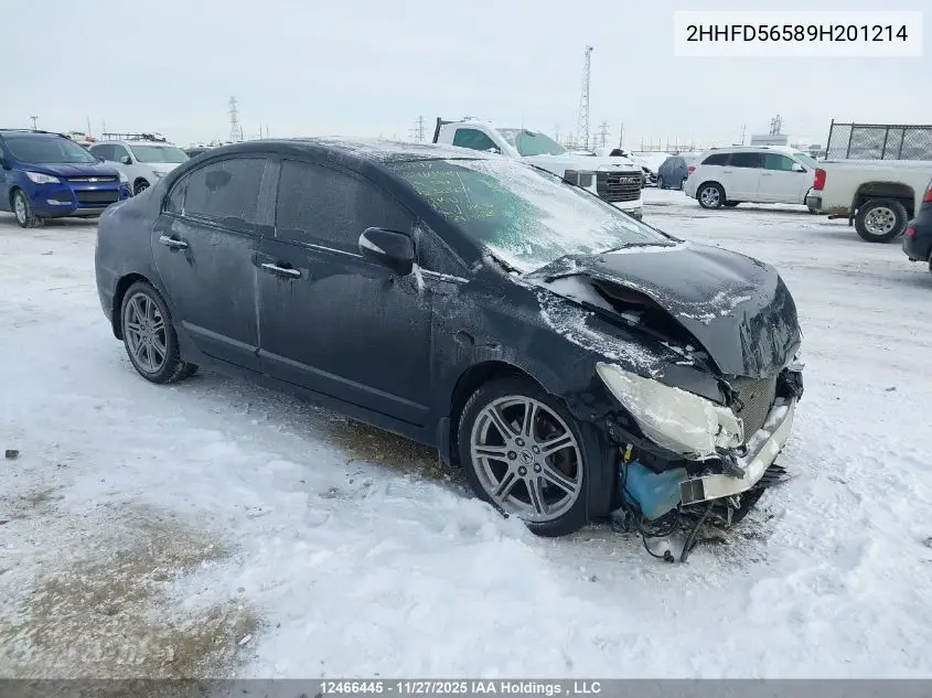 2HHFD56589H201214 2009 Acura Csx