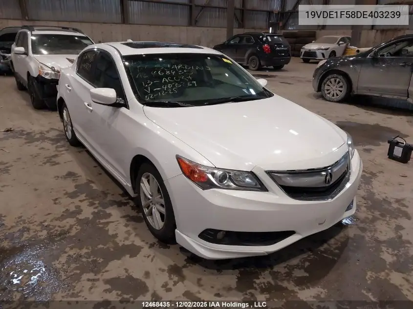 19VDE1F58DE403239 2013 Acura Ilx 20 Premium