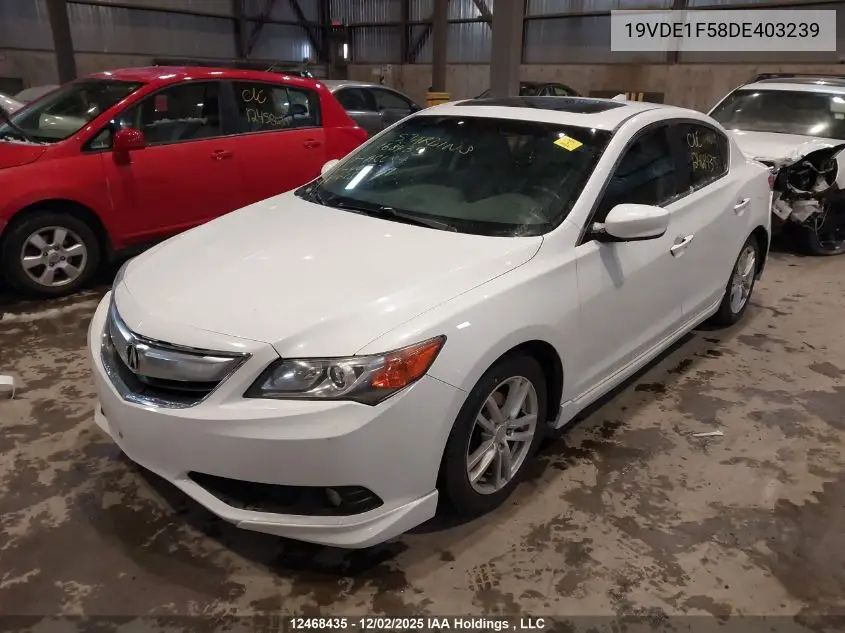19VDE1F58DE403239 2013 Acura Ilx 20 Premium
