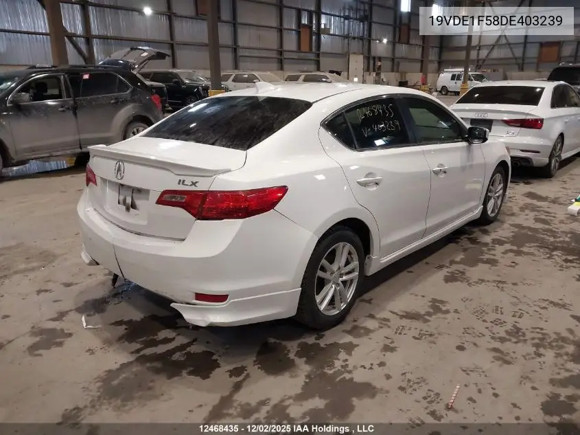19VDE1F58DE403239 2013 Acura Ilx 20 Premium