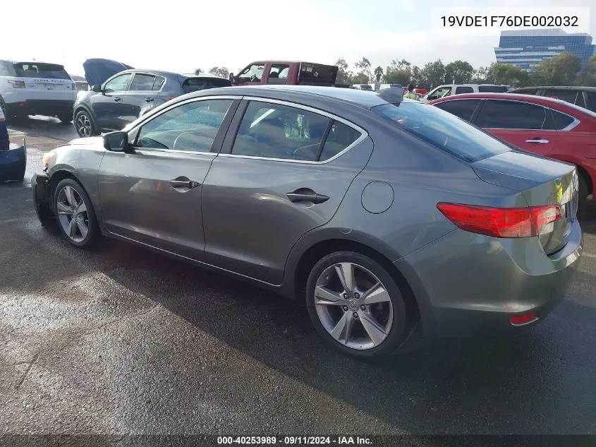 19VDE1F76DE002032 2013 Acura Ilx Tech 2.0L