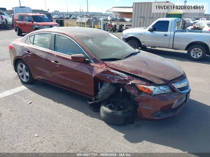 19VDE1F52DE014869 2013 Acura Ilx 2.0L