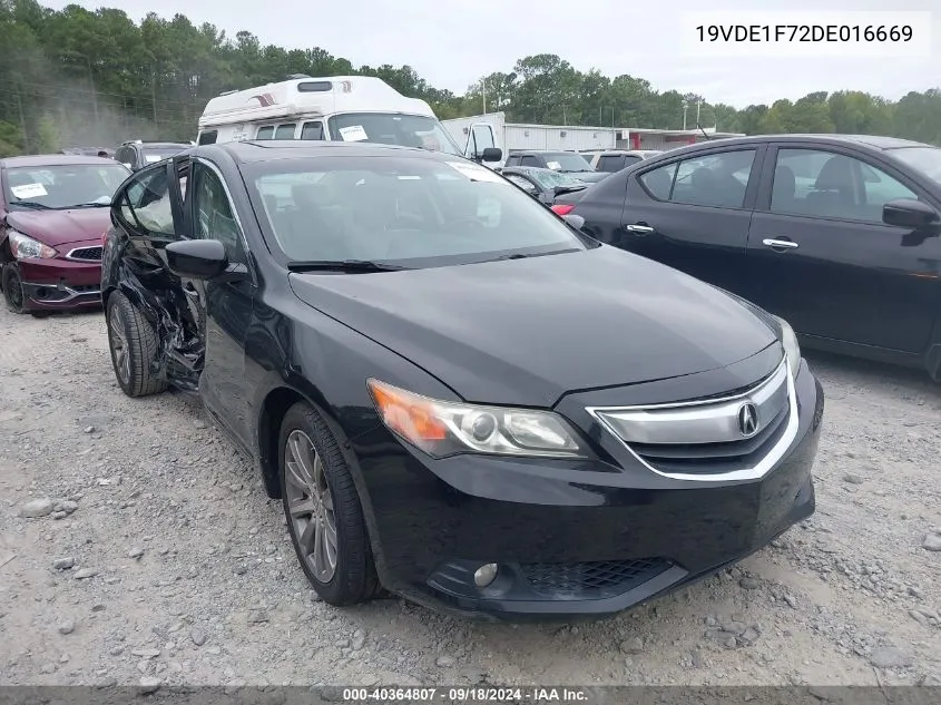 19VDE1F72DE016669 2013 Acura Ilx 2.0L