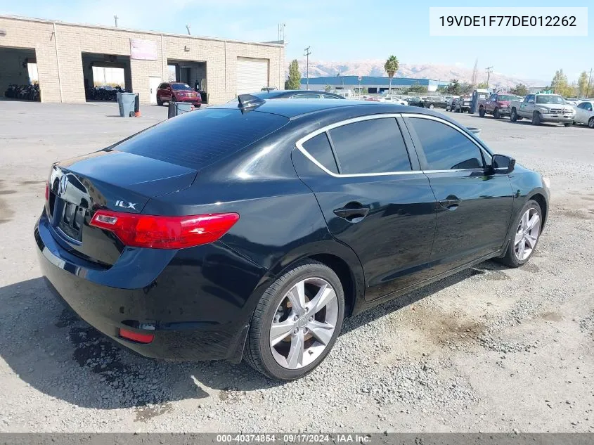 19VDE1F77DE012262 2013 Acura Ilx 2.0L