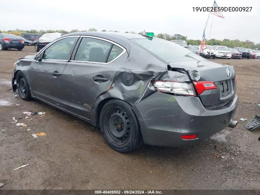 19VDE2E59DE000927 2013 Acura Ilx 2.4L