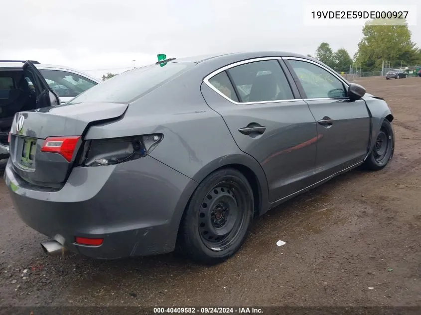 19VDE2E59DE000927 2013 Acura Ilx 2.4L