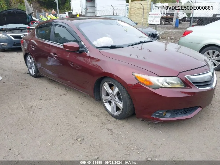 19VDE2E50DE000881 2013 Acura Ilx 2.4L