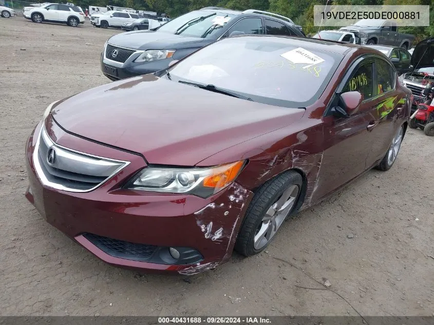 19VDE2E50DE000881 2013 Acura Ilx 2.4L