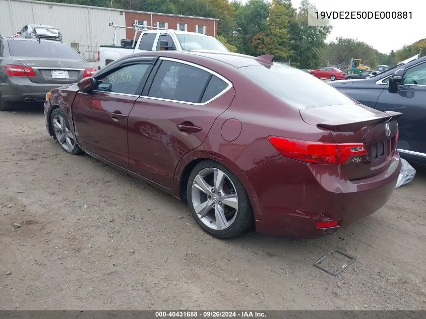 19VDE2E50DE000881 2013 Acura Ilx 2.4L