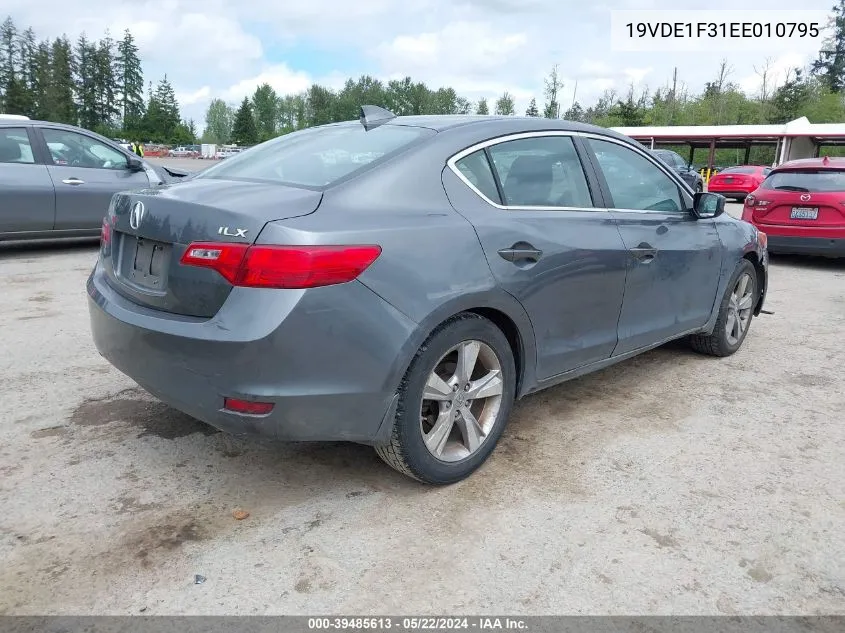 19VDE1F31EE010795 2014 Acura Ilx 2.0L