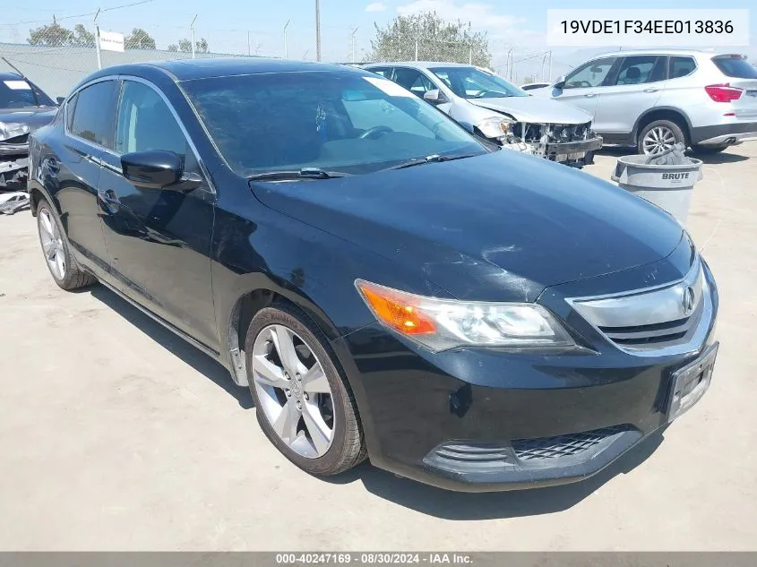 19VDE1F34EE013836 2014 Acura Ilx 2.0L