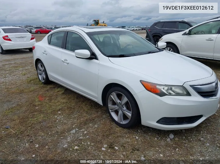 19VDE1F3XEE012612 2014 Acura Ilx 20