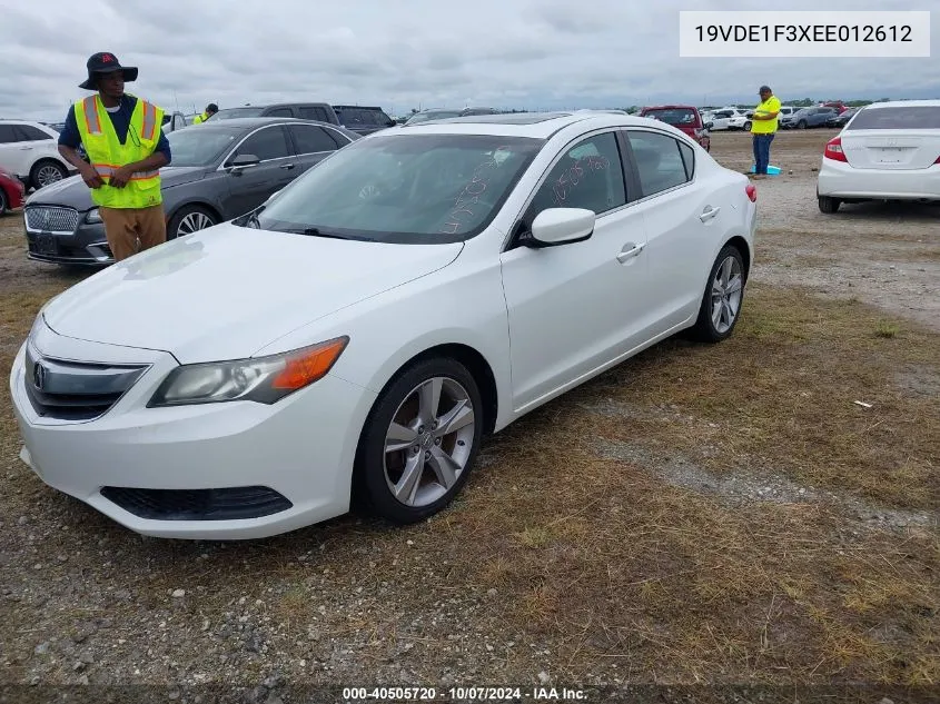 19VDE1F3XEE012612 2014 Acura Ilx 20