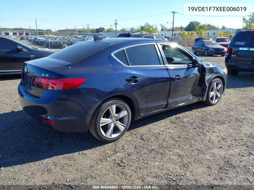 19VDE1F7XEE006019 2014 Acura Ilx 2.0L