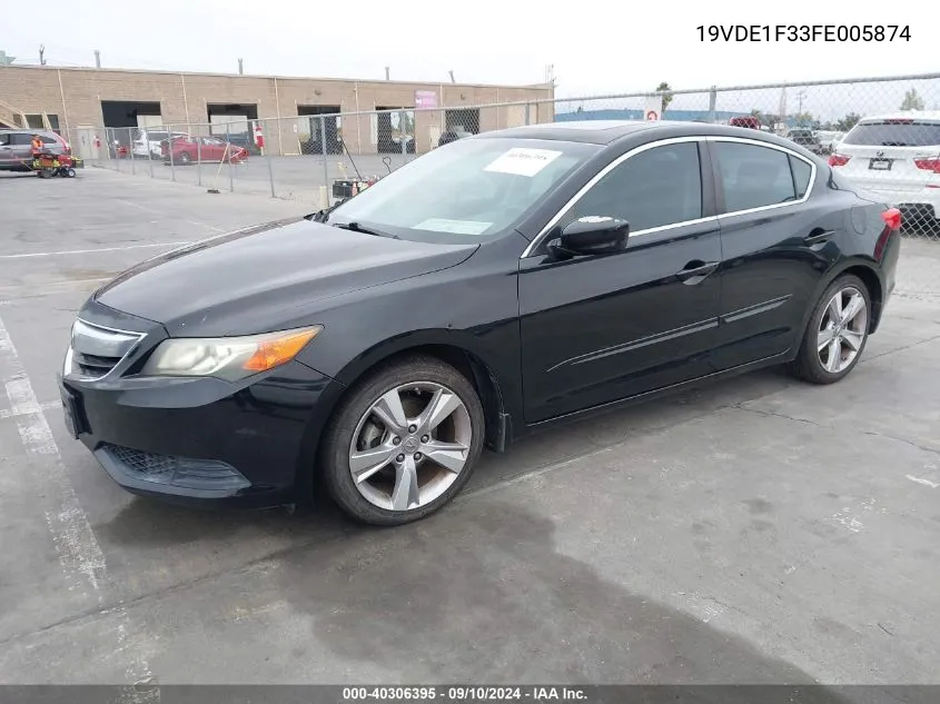 19VDE1F33FE005874 2015 Acura Ilx 2.0L