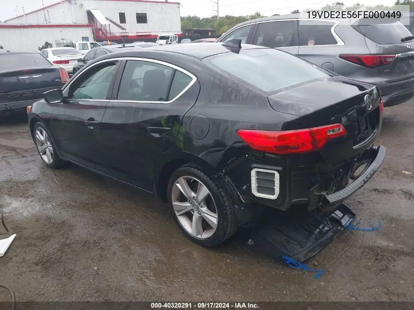 19VDE2E56FE000449 2015 Acura Ilx 2.4L