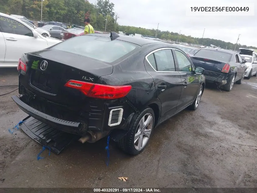 19VDE2E56FE000449 2015 Acura Ilx 2.4L