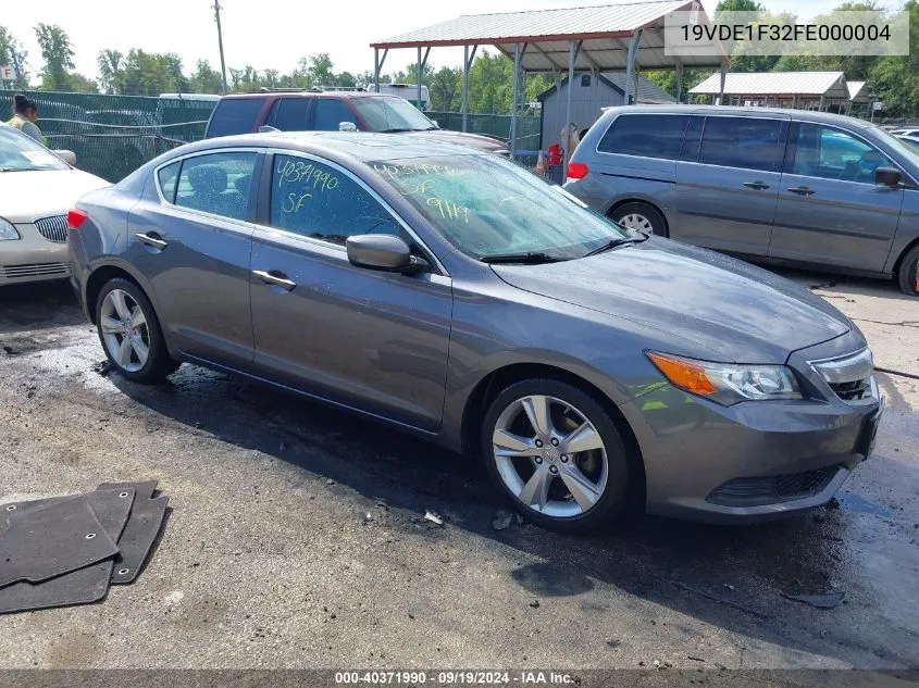 19VDE1F32FE000004 2015 Acura Ilx 2.0L