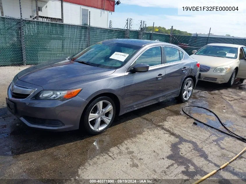 19VDE1F32FE000004 2015 Acura Ilx 2.0L