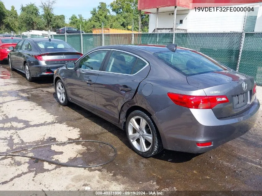 19VDE1F32FE000004 2015 Acura Ilx 2.0L