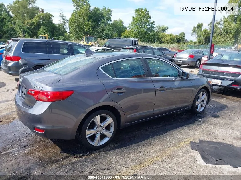 19VDE1F32FE000004 2015 Acura Ilx 2.0L