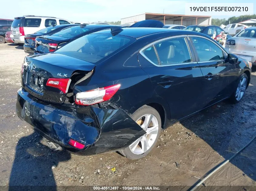 19VDE1F55FE007210 2015 Acura Ilx 2.0L