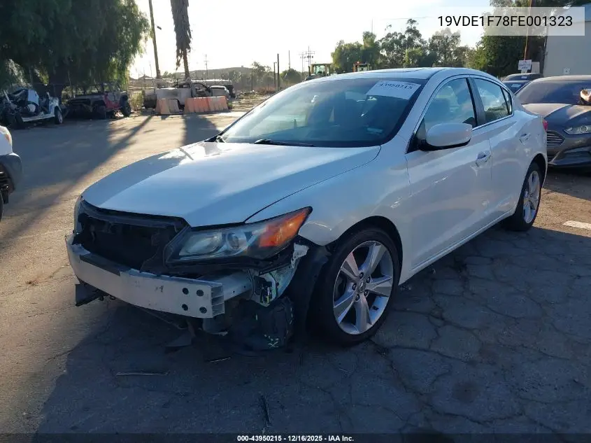19VDE1F78FE001323 2015 Acura Ilx 2.0L
