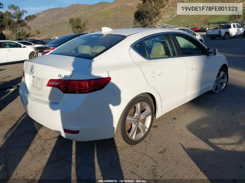 19VDE1F78FE001323 2015 Acura Ilx 2.0L