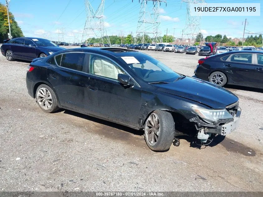 19UDE2F7XGA001195 2016 Acura Ilx Premium Package/Technology Plus Package