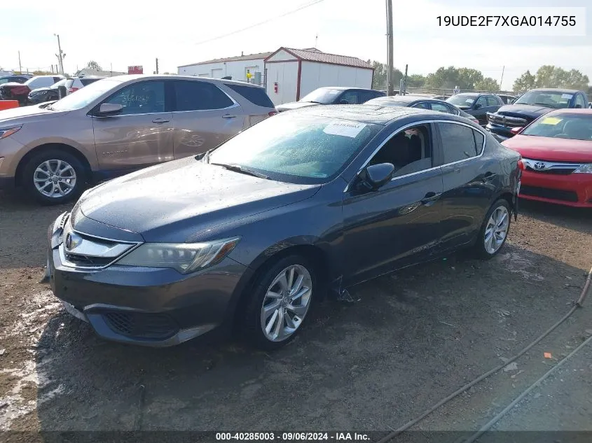 19UDE2F7XGA014755 2016 Acura Ilx Premium/Technology