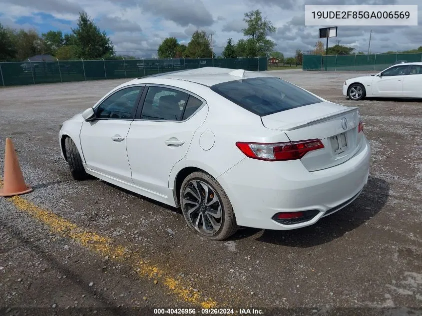 19UDE2F85GA006569 2016 Acura Ilx Premium A-Spec Packages/Technology Plus A-Spec Packages