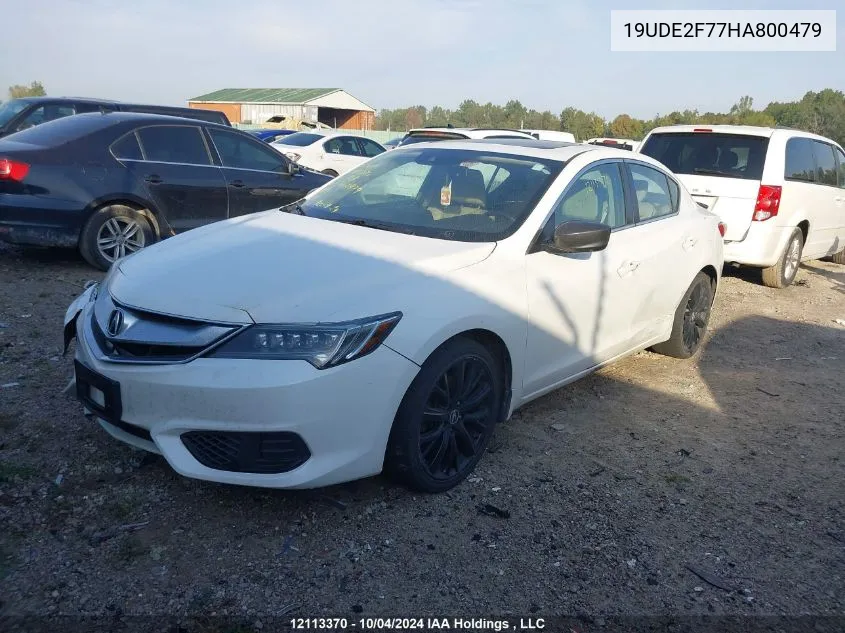 19UDE2F77HA800479 2017 Acura Ilx Premium/Technology