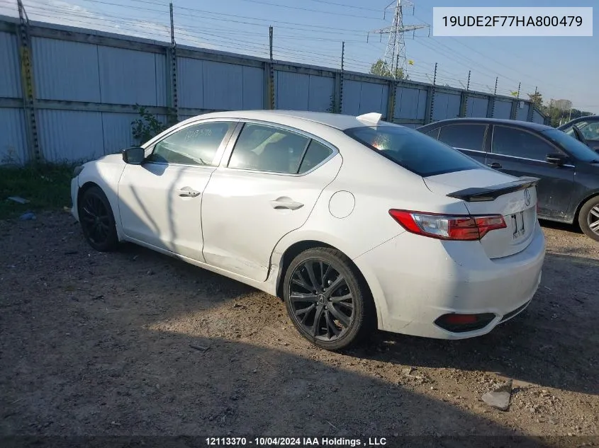 19UDE2F77HA800479 2017 Acura Ilx Premium/Technology