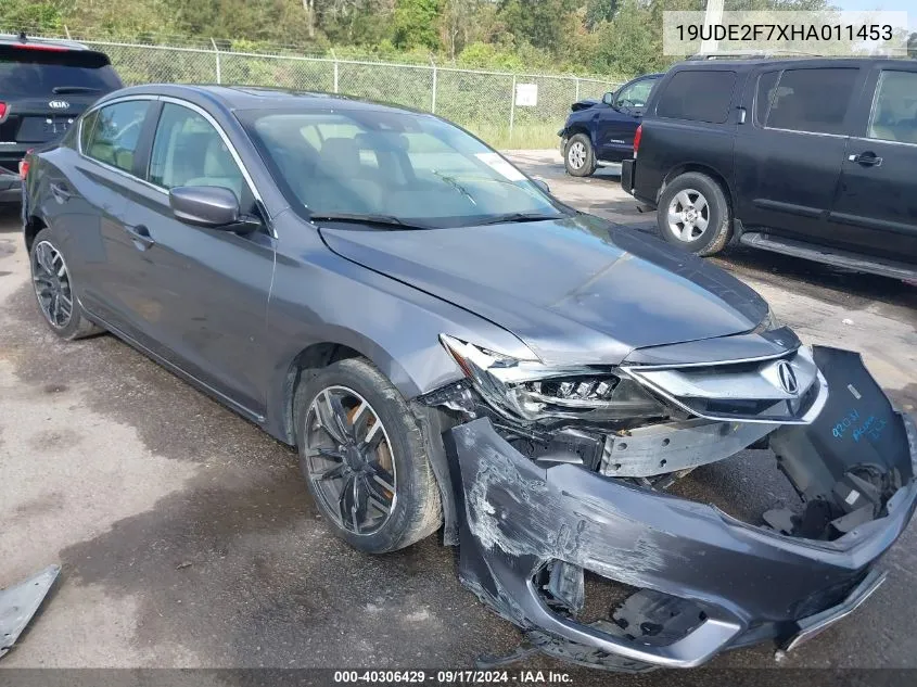 19UDE2F7XHA011453 2017 Acura Ilx Premium Package/Technology Plus Package