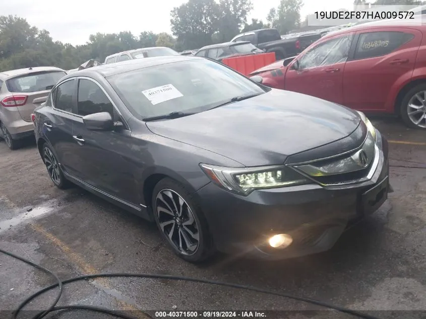 19UDE2F87HA009572 2017 Acura Ilx Premium A-Spec Packages/Technology Plus A-Spec Packages