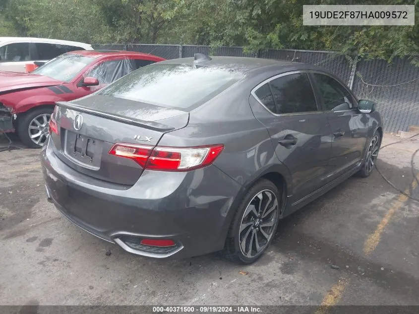 19UDE2F87HA009572 2017 Acura Ilx Premium A-Spec Packages/Technology Plus A-Spec Packages